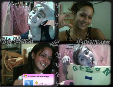 Chica, Fantomass, Ofana, Léa au clavier =D